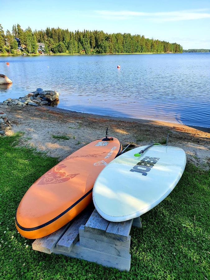 Stunning Log Cabin 45M2 On The Shore Of Kallavesi. クオピオ エクステリア 写真